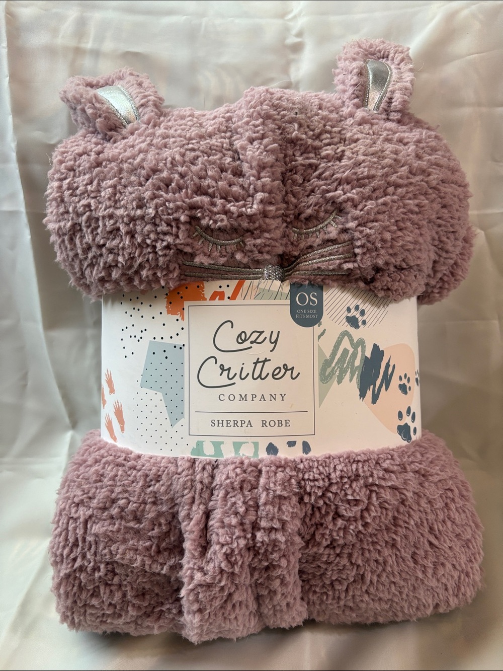 Cozy critter robe